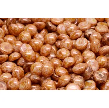 Korálek Skleněný kabošon č.1407 - 8 mm