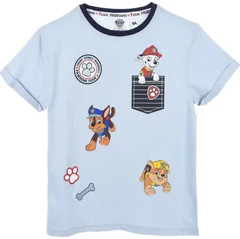 Chlapecké tričko Chlapecké světle modré tričko Paw Patrol Velikost: 98