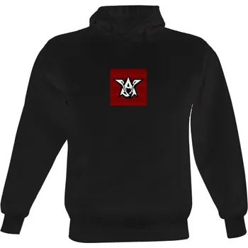 Pánská mikina Pánská mikina s kapucí s potiskem Mikina STO&1 - Wings Black pánské