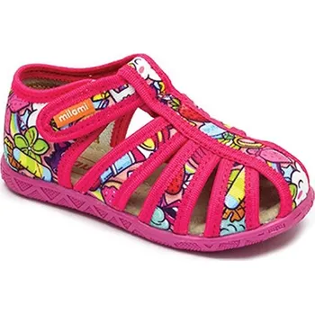 Dívčí obuv MILAMI dětské papučky 114-2 kiss2 Velikost: 25
