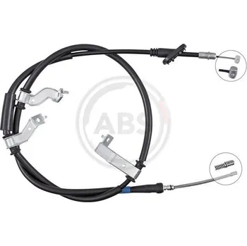 Lanko parkovací brzdy Tažné lanko, parkovací brzda, , 597602E600, A.B.S., K10123