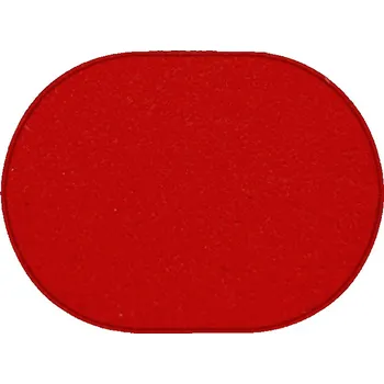 Koberec Kusový koberec Eton červený ovál, 140x200, červená, kuchyně, Vopi - 1 rok na vrácení + DOPRAVA ZDARMA k Vám i zpět