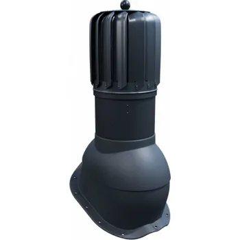 Střecha Větrací komínek Eurovent VENTOS X ROTO G18 Barva: 7024 - grafitová