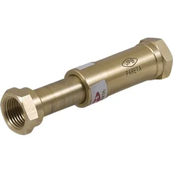 Fitinka Mosazný kompenzátor délkové roztažnosti 6/4", Tmax 200°C, Pmax 100 bar HEC.530553.040