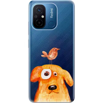 Odolné silikonové pouzdro iSaprio - Dog And Bird - Xiaomi Redmi 12C