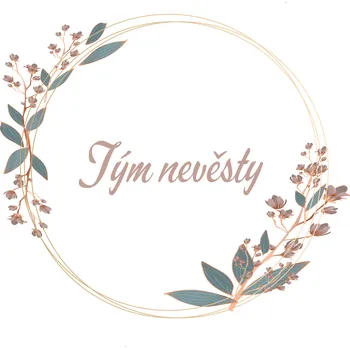Svatební dekorace Kartička Tým nevěsty 3