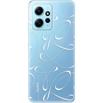 Telefonní příslušenství Odolné silikonové pouzdro iSaprio - Fancy - white - Xiaomi Redmi Note 12 5G