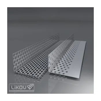 rohová lišta LIKOV LU-C lišta uzavírací perforovaná délka 2m tl. 1,0mm, šířka 70mm