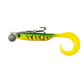 Umělá nástraha MADCAT gumová nástraha RTF Grubs Firetiger UV Hmotnost: 60g