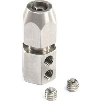 RC model Sonicwake 36": Spojka 5mm motor - 4.7mm ohebná hřídel