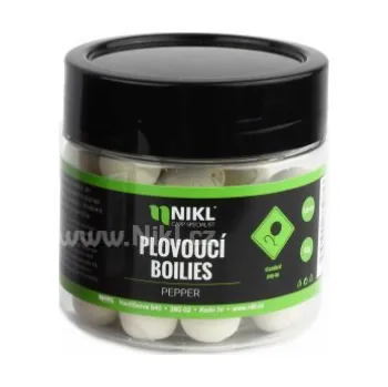 Boilies Nikl - Plovoucí boilies Pepper pop-up - 50 g / 14 mm