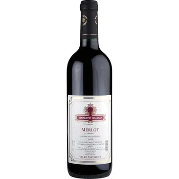 Víno Víno Merlot - jakostní 0,75l/6ks
