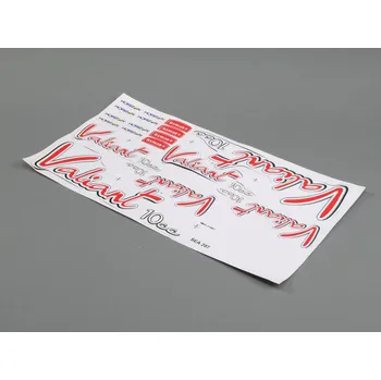 RC model Hangar 9 samolepky: Valiant 1.8m