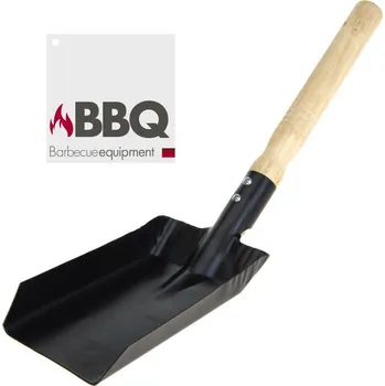 Příslušenství pro gril lopatka na dřev.uhlí/brikety BBQ kov./dřev.rukojeť
