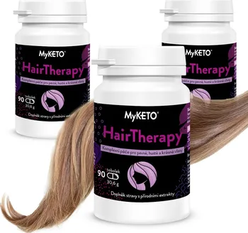Přírodní produkt MyKETO Hair Therapy výživa pro pevné a husté vlasy