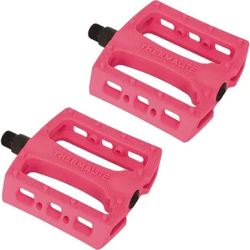 Pedál na kolo STOLEN pedály - Thermalite 9/16in BMX Pedals (NEON PINK)