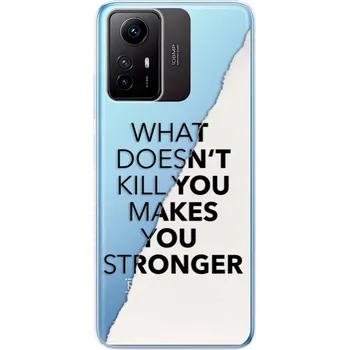 Pouzdro na mobilní telefon Odolné silikonové pouzdro iSaprio - Makes You Stronger - Xiaomi Redmi Note 12S