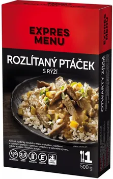 Hotové jídlo EXPRES MENU KM Rozlítaný ptáček s rýží 500 g