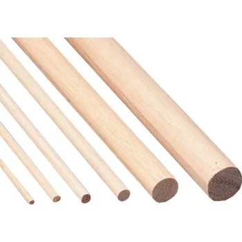 Modelářský materiál Krick Kulatina ramín 4mm 1m