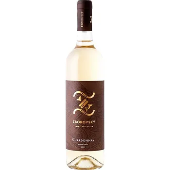Víno Zborovský CHARDONNAY 2021 - POZDNÍ SBĚR