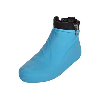 Cyklistické oblečení Walker návleky na boty modrá, Rozměr S