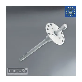 Hmoždinka LIKOV Fasádní hmoždinka KOELNER TFIX-P 8 s plastovým trnem délka 115mm