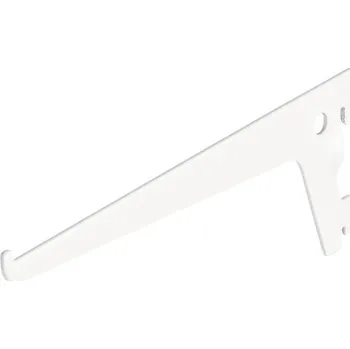Nábytkové kování Konzola 200 mm bílý