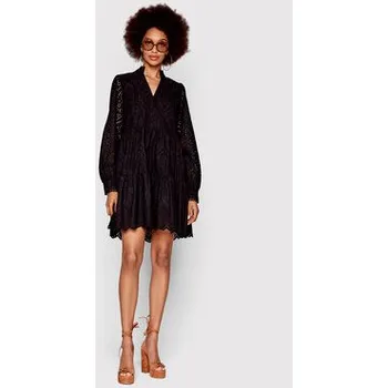 Dámské šaty YAS Každodenní šaty Holi 26027162 Černá Relaxed Fit XS