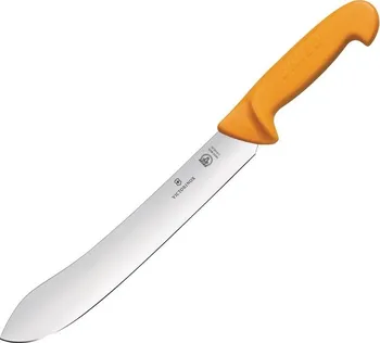 Kuchyňský nůž Victorinox Swibo řeznický nůž 30,5 cm žlutý
