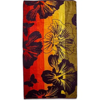 SVITAP Luxusní plážová osuška VELKÉ KVĚTY 90 x 170 cm