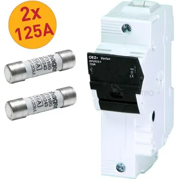 modulární přístroj a rozvaděč Pojistný odpínač k baterii 125A