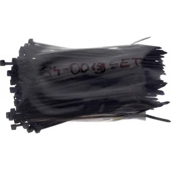 Upínací spona 3X120 (1 BALENÍ 100 KUSŮ ) Černá MAXGEAR