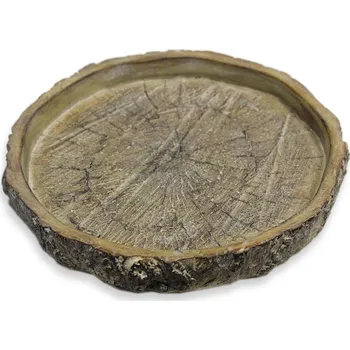 Podmiska Tác beton pr.33,5cm wood