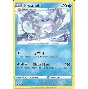 Sběratelská karetní hra Pokémon karta Frosmoth 085/264 - Fusion Strike