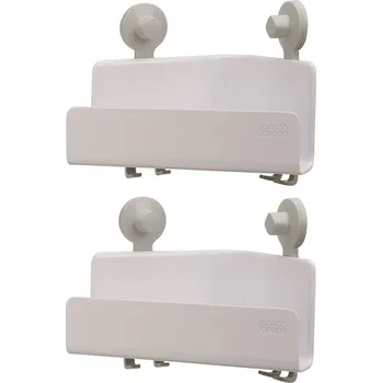 Drátěná police Joseph Joseph EasyStore 70550 sprchové poličky rohové bílé 2 ks