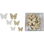 Dekorace motýl 24ks D3080