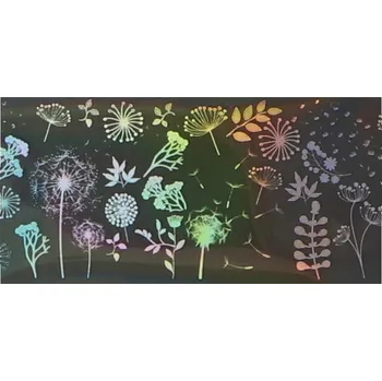 Potravinová fólie Holografická pampelišková fólie 100 cm