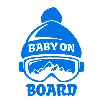 Samolepicí dekorace na vozidlo Baby on board 012 levá na horách (11 - modrá oceán) SAMOLEPKA NA AUTO, NÁLEPKA, FÓLIE, POLEP, TUNING, VLASTNÍ TEXT, TISK, AUTOSAMOLEPKY.cz, POLEPY, OBRÁZEK, LOGO, 3D STICKERS