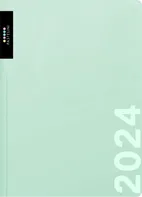 Osobní Diář Filofax Botanical A6 - Modrá 2024 - Paperlove
