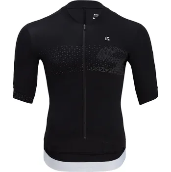 cyklistický dres Silvini Pánský cyklo dres Ansino Black/White Černá XL