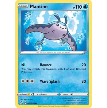 Sběratelská karetní hra Pokémon karta Mantine 061/264 - Fusion Strike