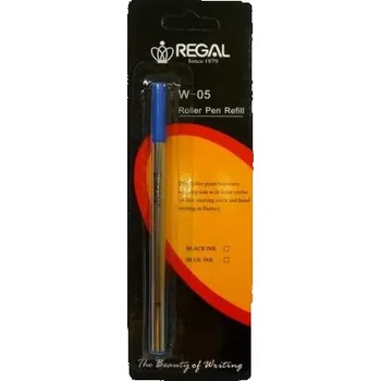 Sada pera s tužkou Náplň Regal roller blistr modrá