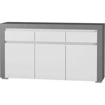 Dětská skříň Dětský a studentský pokoj Alabama Komoda dlouhá