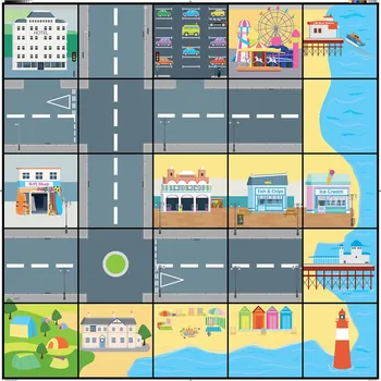 Robot TTS Group Bee-Bot & Blue-Bot podložka pobřeží