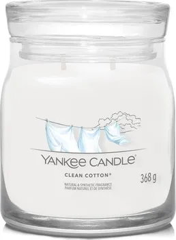 Svíčka Yankee Candle Signature Clean Cotton