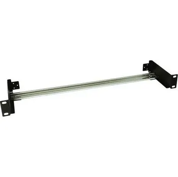 Rozvaděč Solarix DIN lišta s držákem do 19" rozvaděče,1U černá RAL 9005 RAIL-1U-DIN 80138323
