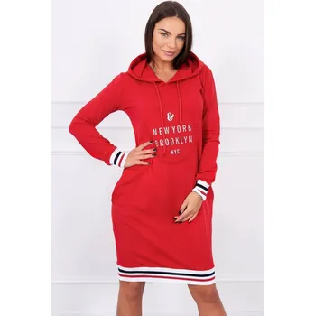 Dámské šaty Kesi Dámské mini šaty Orcaloena červená Univerzální