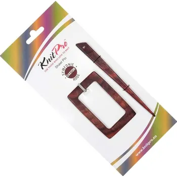 Šátek Dřevěná spona na šátek Castor