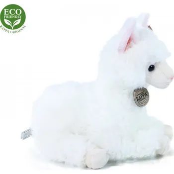 Dětské zboží Plyšová lama alpaka bílá 23 cm ECO-FRIENDLY