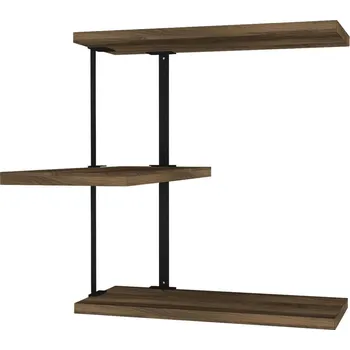 police ASIR Frisbi 45 x 47,4 x 20 cm ořech černá